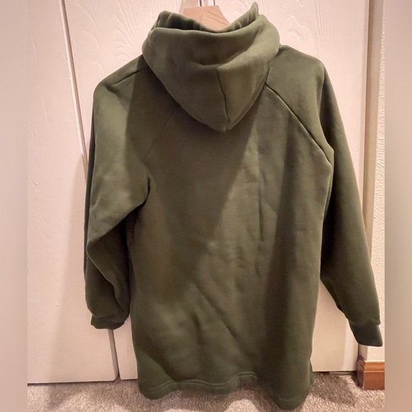 Cynthia Rowley Green Women's Hoodie Mini Dress - Picture 3 of 4